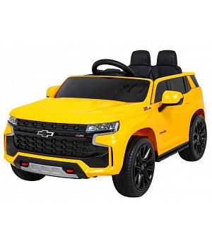 Coche Eléctrico Infantil 12 voltios Chevrolet Tahoe Amarillo, niños de 1 a 4 años  INDA449-RA-HL588.ZOL